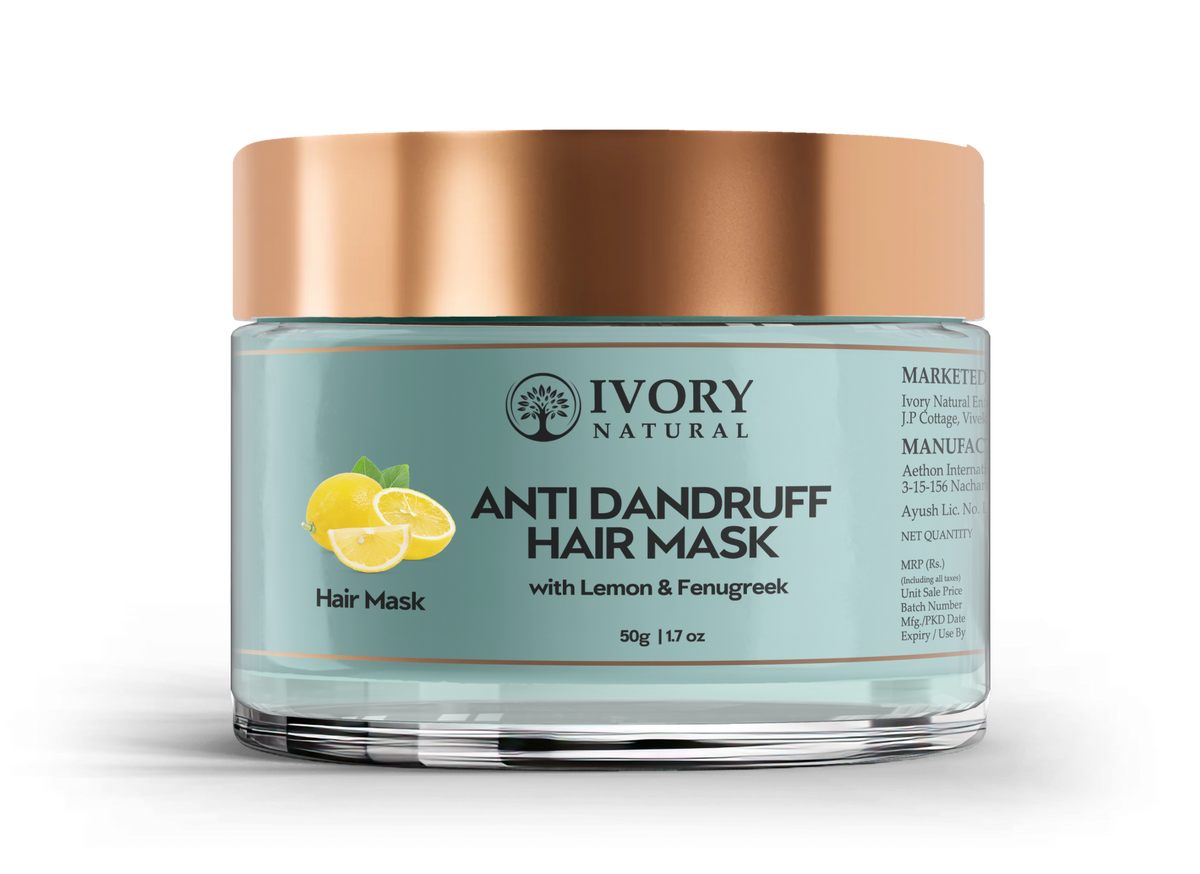 Ivory Natural Dandruff Hair Mask - Scalp Wellness, Assists With Dandruff For Both Men & Women | Grocsy