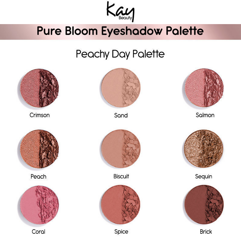 Kay Beauty By Katrina Kaif Eyeshadow Palette - Pure Bloom | Grocsy