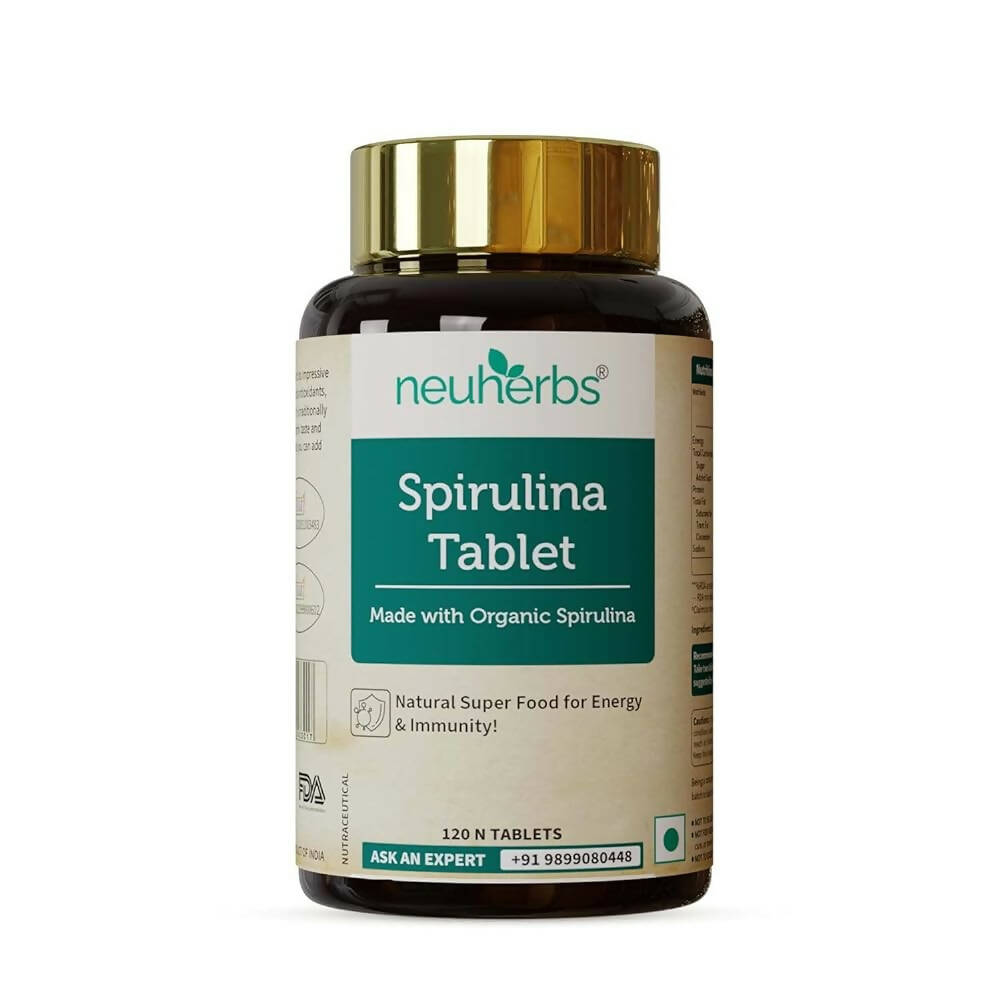 Neuherbs Organic Spirulina Tablets | Grocsy