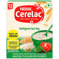 Nestle Cerelac Baby Cereal with Milk, Multigrain Dal Veg 12 Months | Grocsy