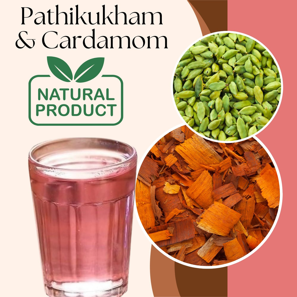 Satvi Wellness Kerala Pathimugam with Cardamom Herbal Drinking Water Mix | Grocsy