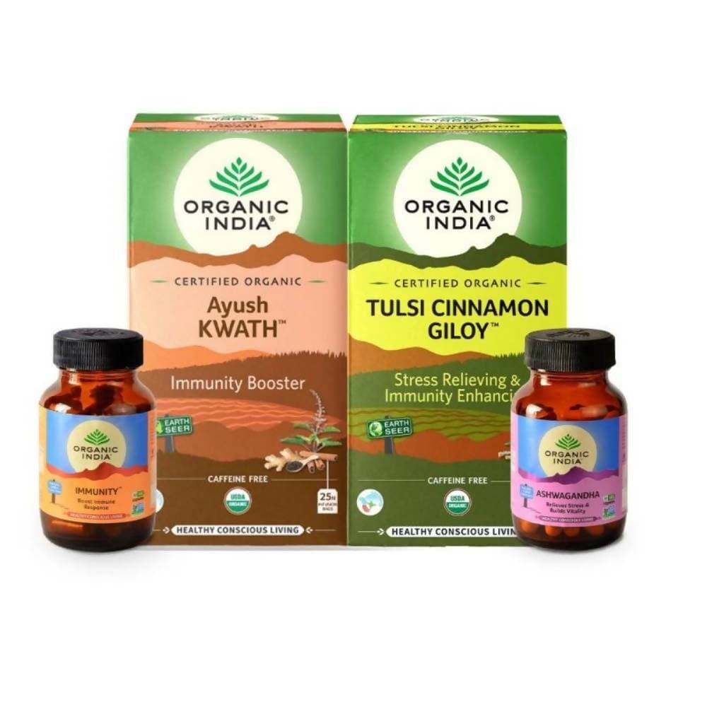 Organic India Immunity Kit Essential | Grocsy