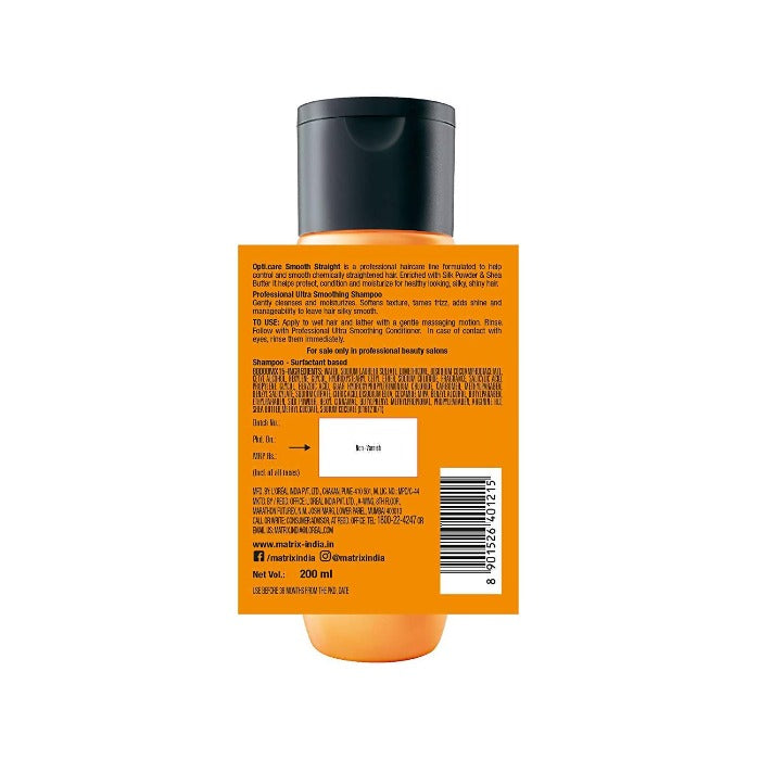 Matrix Opti. Care Smooth Straight Professional Ultra Smoothing Shampoo | Grocsy