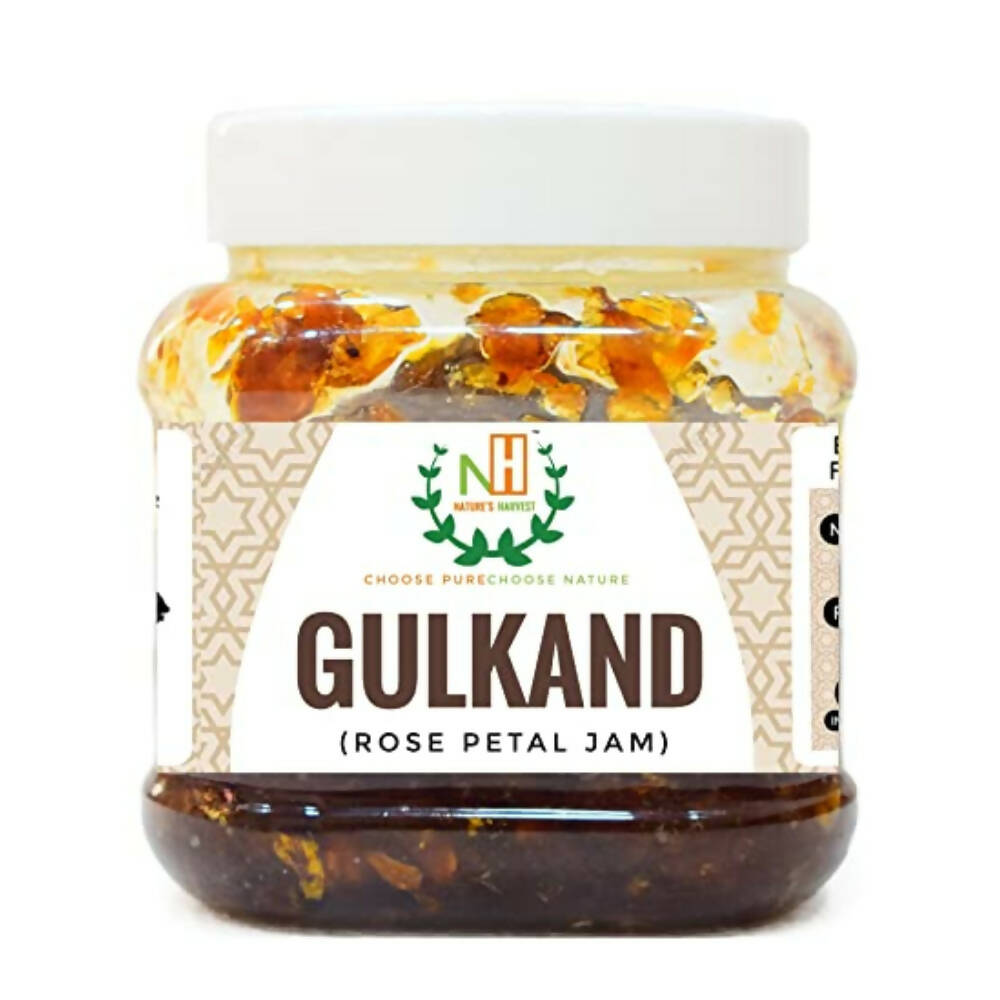 Nature's Harvest Gulkand Organic Rose Petal Jam | Grocsy