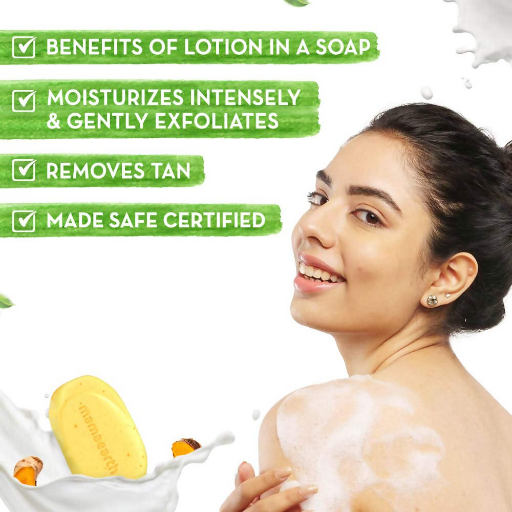 Mamaearth Ubtan Moisturizing Lotion Soap (Buy 3 Get 1 Free) | Grocsy