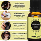 Earth N Pure Essential Oils (Eucalyptus, Rosemary & Tea Tree) | Grocsy