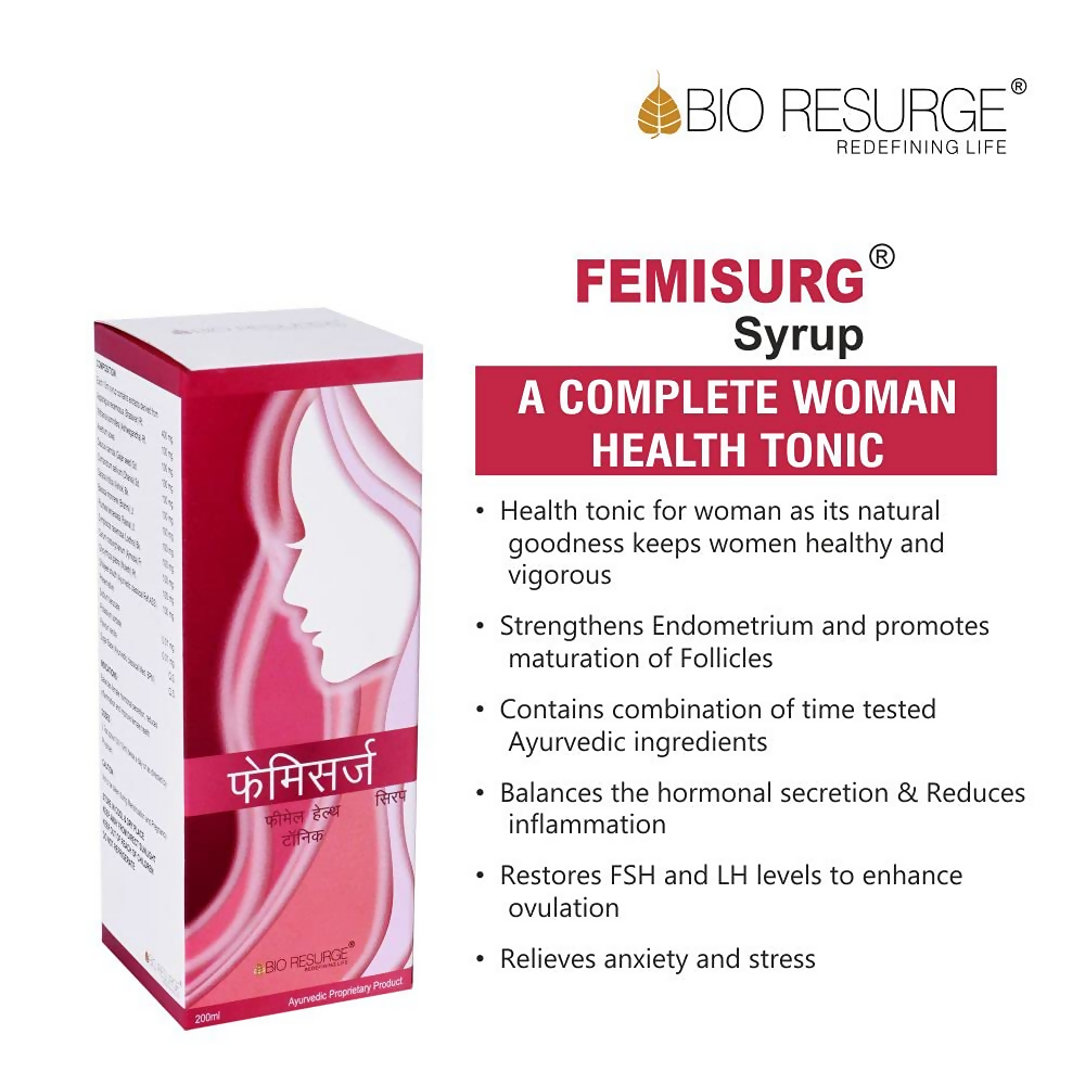 Bio Resurge Life Femisurg Syrup for Ladies | Grocsy