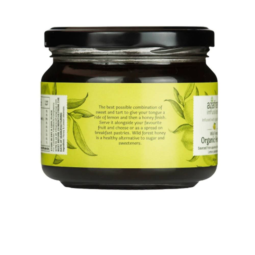 Azafran Infusions Wild Forest Organic Honey (Lemon) | Grocsy
