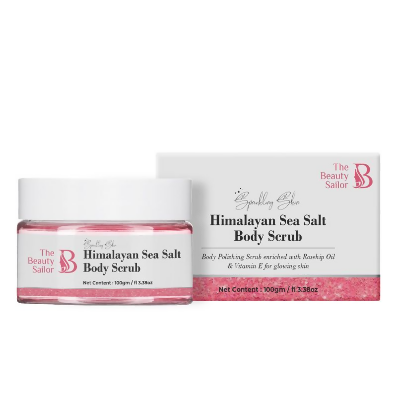 The Beauty Sailor Sparkling Skin Himalayan Sea Salt Body Scrub | Grocsy