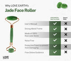 Love Earth Jade Face Roller | Grocsy