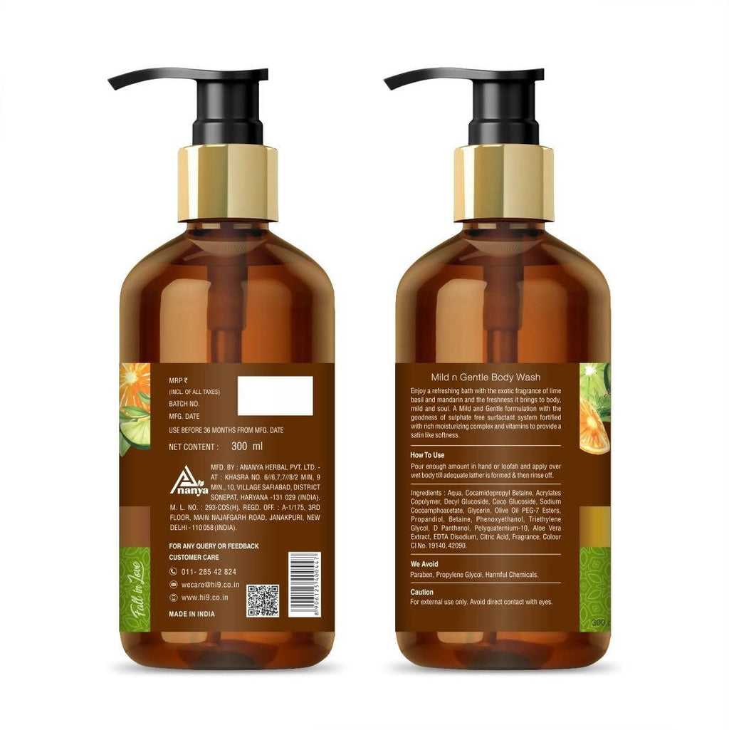 Hi9 Mild & Gentle Body Wash | Grocsy