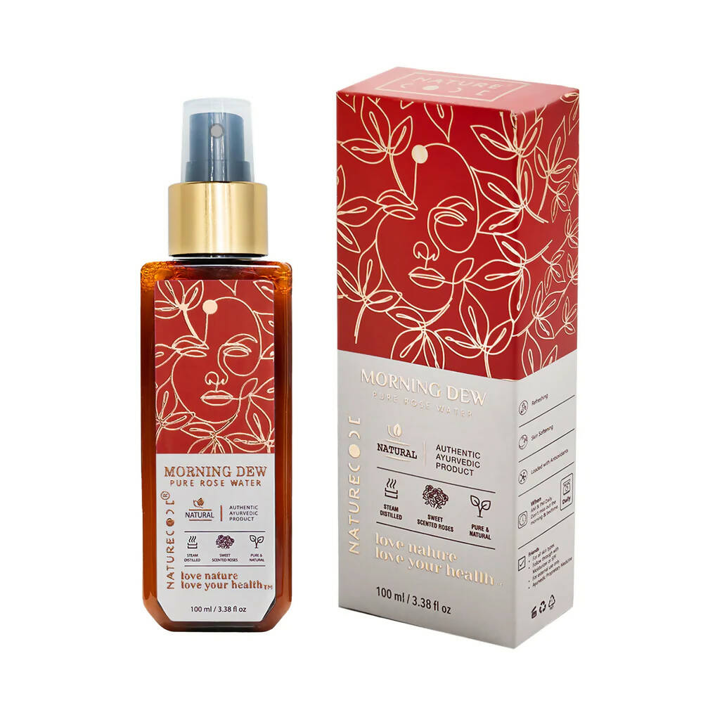 Nature Code Morning Dew Pure Rose Water | Grocsy