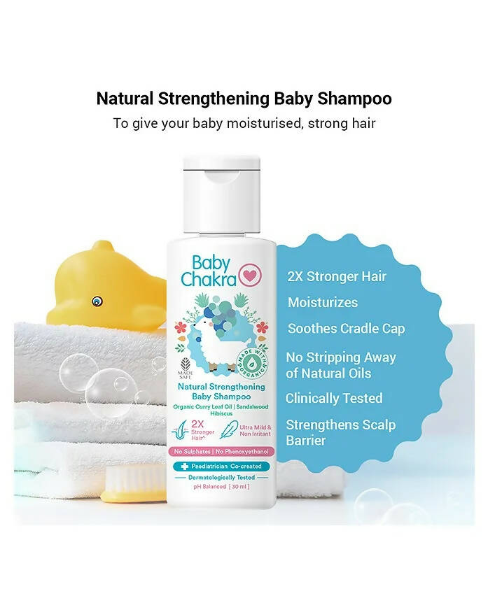 BabyChakra Wash, Shampoo, Massage Oil Hair Oil & Coconut Oil for Babies Combo | Grocsy