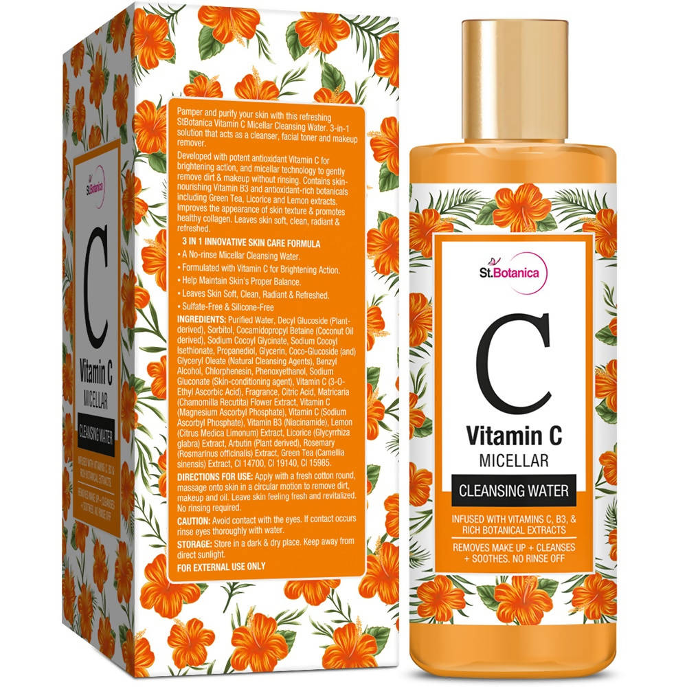 St.Botanica Vitamin C Micellar Cleansing Water | Grocsy