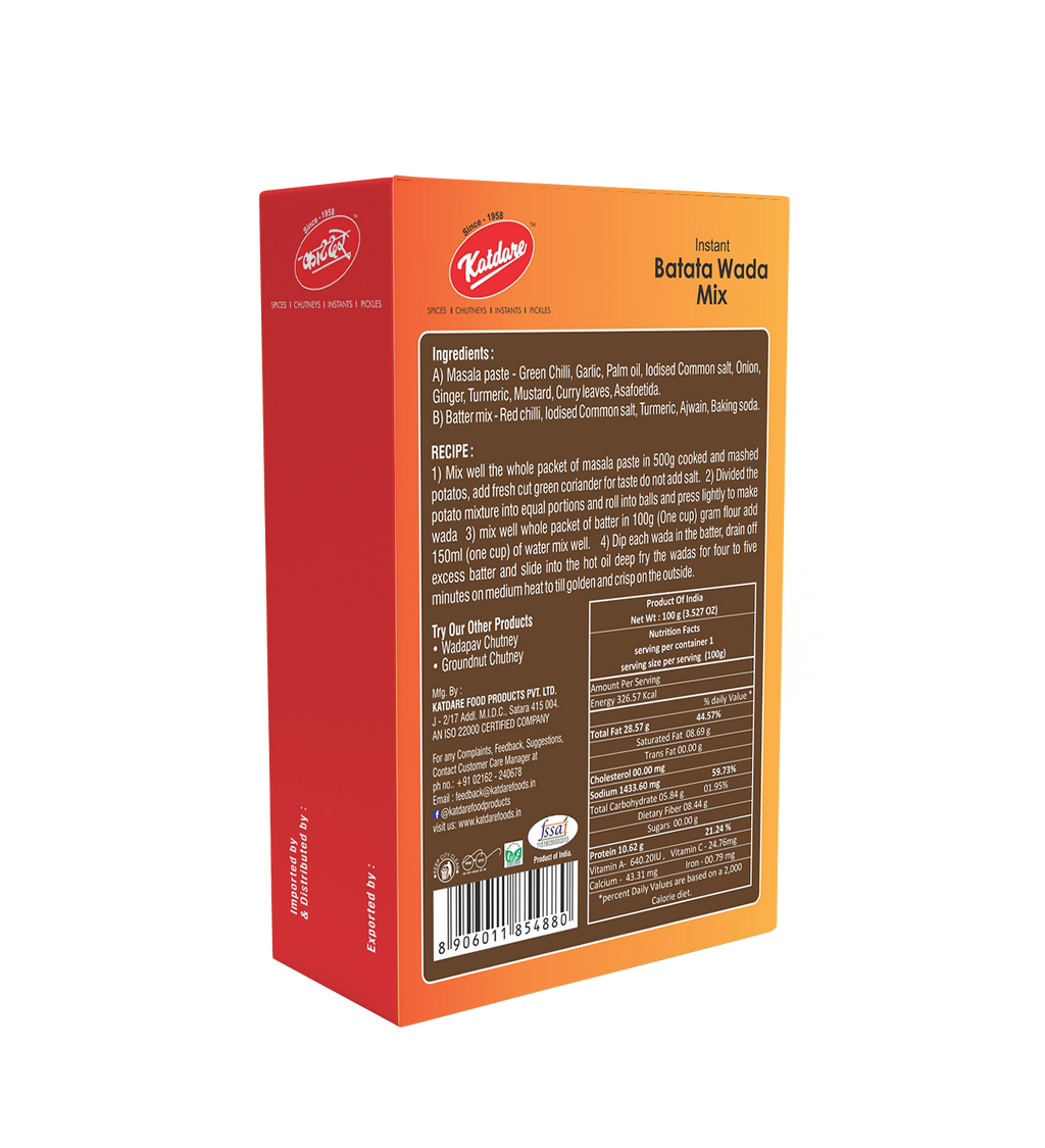 Katdare Foods Instant Batata Wada Mix | Grocsy