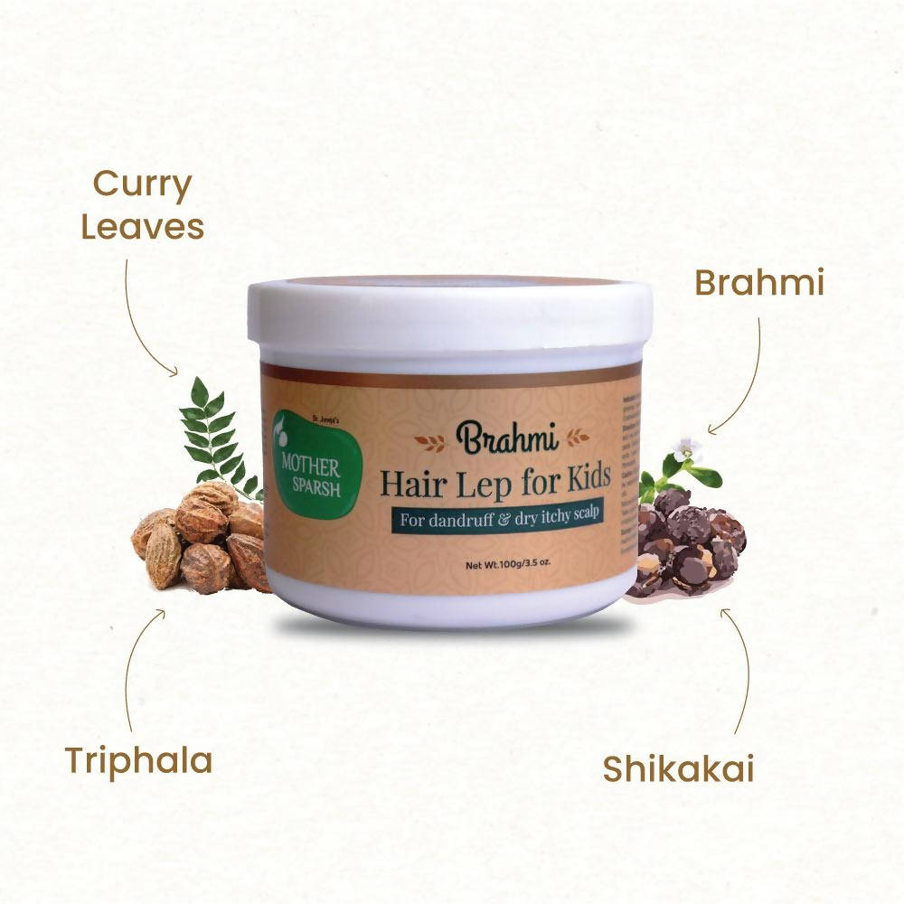 Mother Sparsh Brahmi Hair Lep For Kids | Grocsy