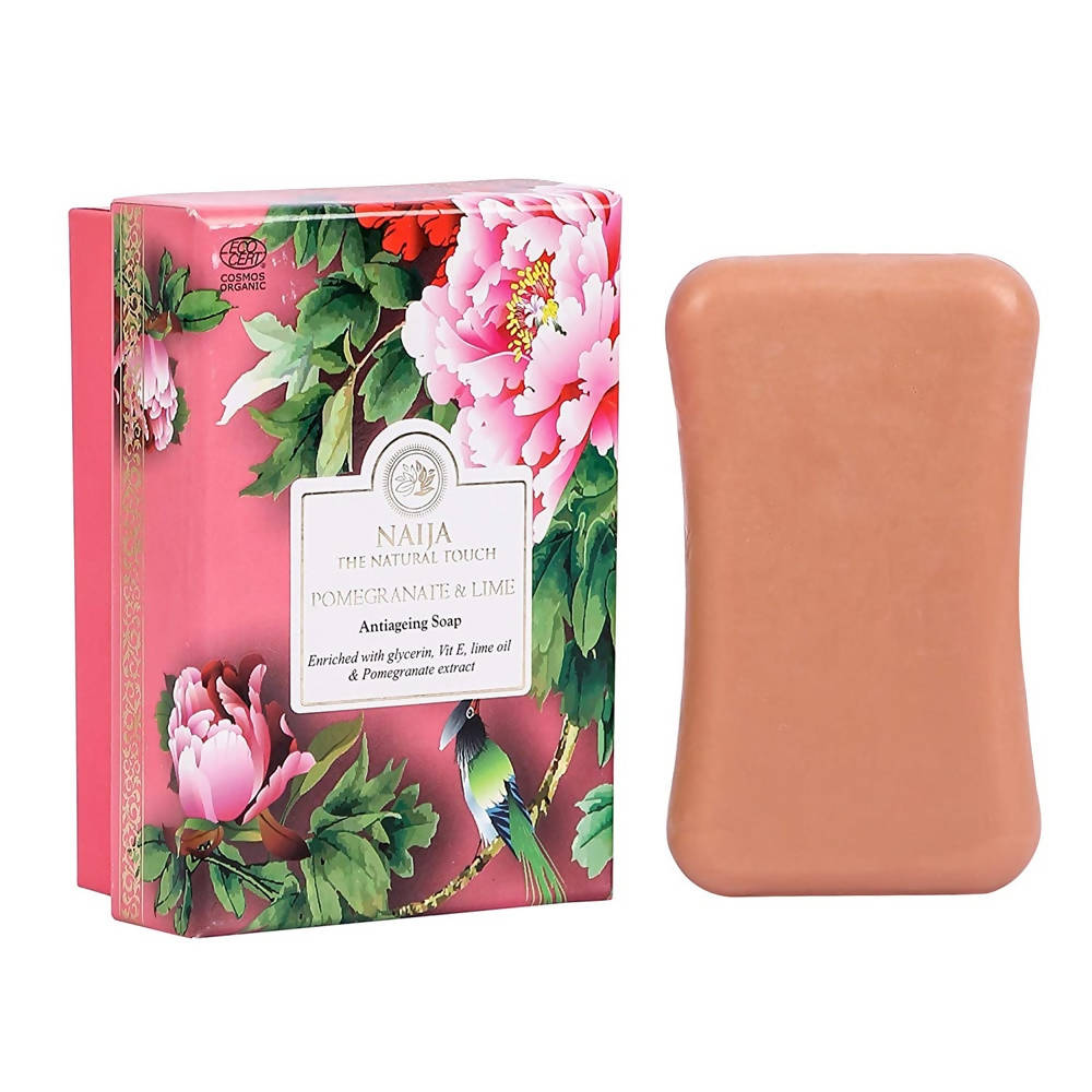 Naija Pomegranate & Lime Antiageing Soap | Grocsy