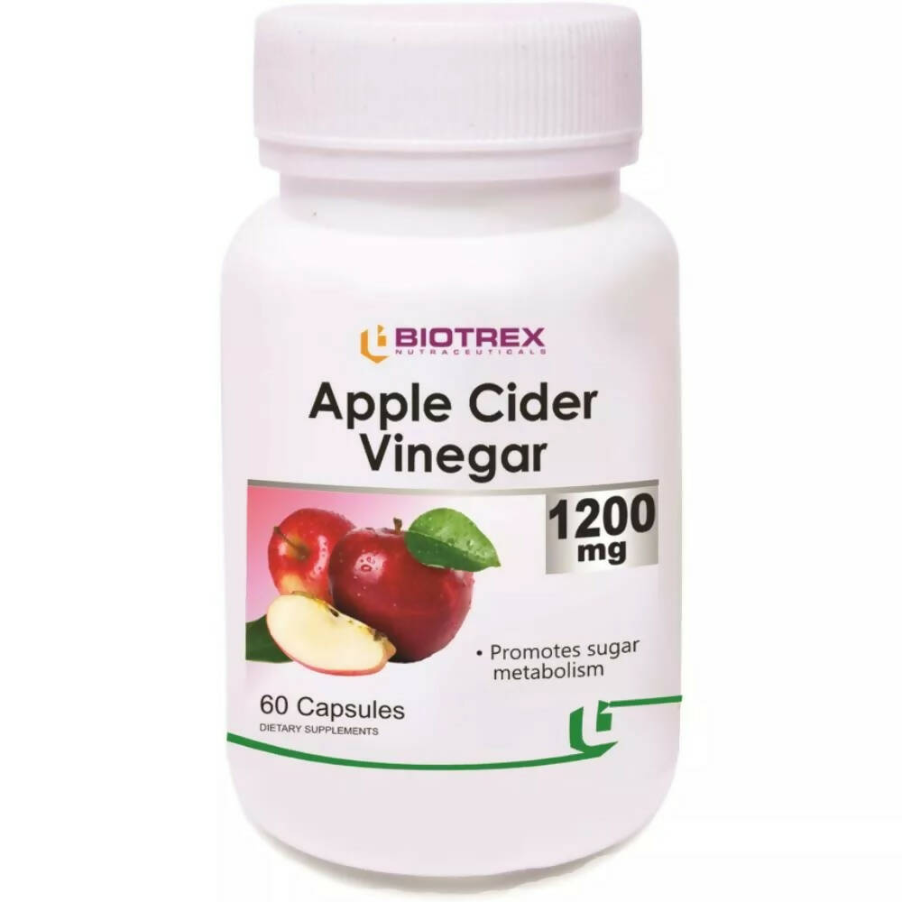 Biotrex Apple Cider Vinegar 1200mg Capsules | Grocsy