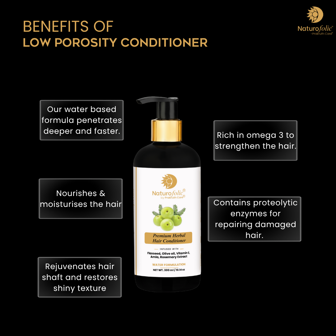 Prakruth Care Premium Herbal Low Porosity Conditioner | Grocsy