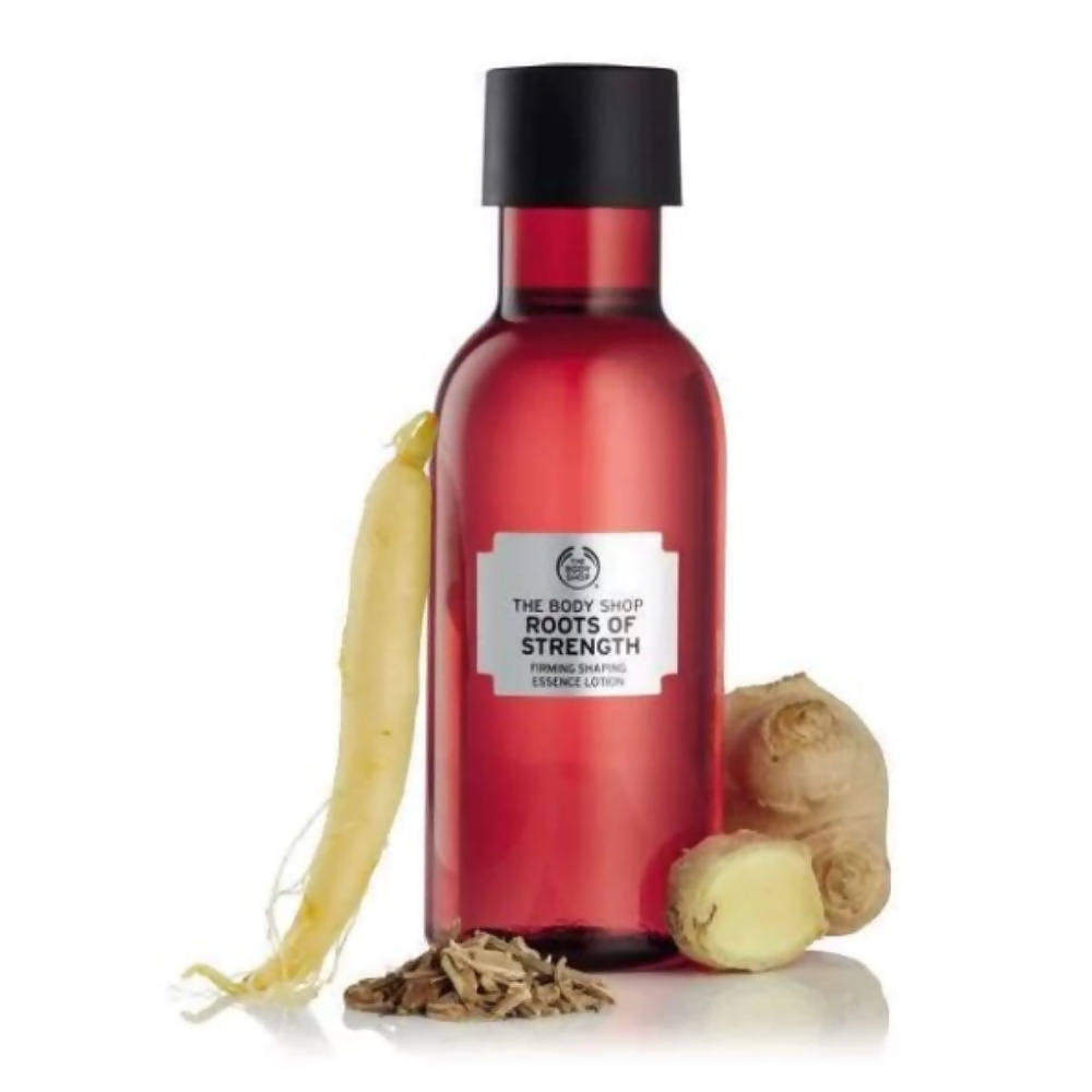 The Body Shop Roots of Strength Firming Shaping Essence Lotion | Grocsy