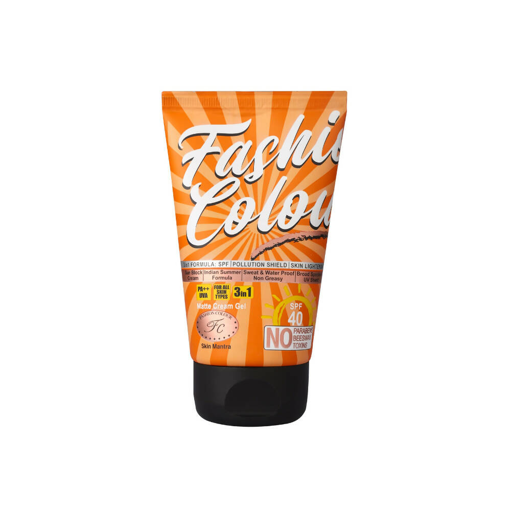 Fashion Colour Sun Block and Protection Cream-SPF40 | Grocsy