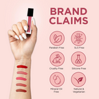 Enn Semi Matte Red Liquid Lipstick - Cosmo Pink | Grocsy