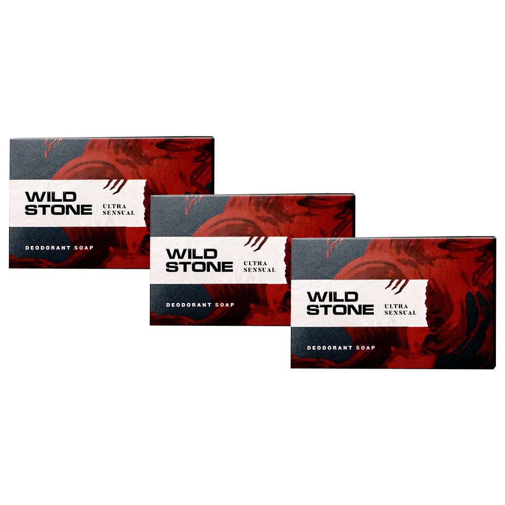 Wild Stone Ultra Sensual Deodorant Soap for Men | Grocsy