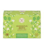 Mittal Teas Hibiscus Mint Green Tea - Eco Friendly Bags | Grocsy