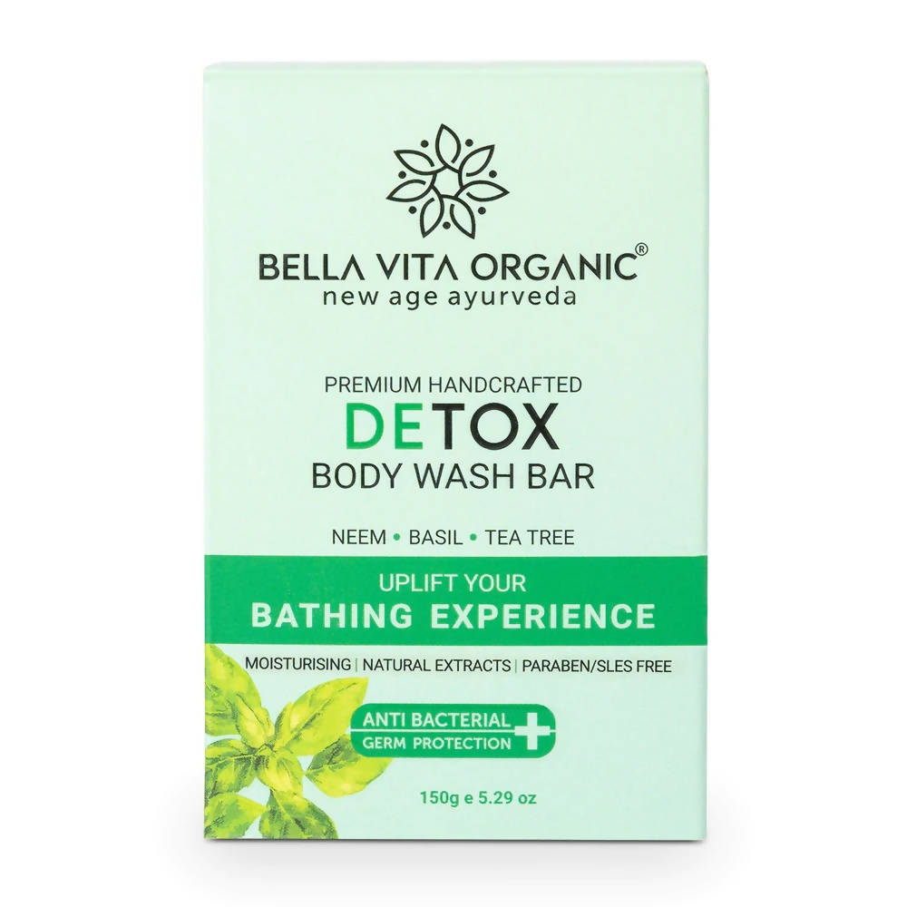 Bella Vita Organic Detox Body Wash Bar | Grocsy