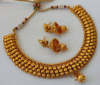 Designer Metallic Necklace Set