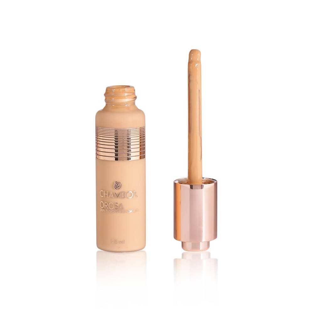 Chambor Orosa Ochre Natural SPF 15 | 302 Skin Fusion Foundation | Grocsy