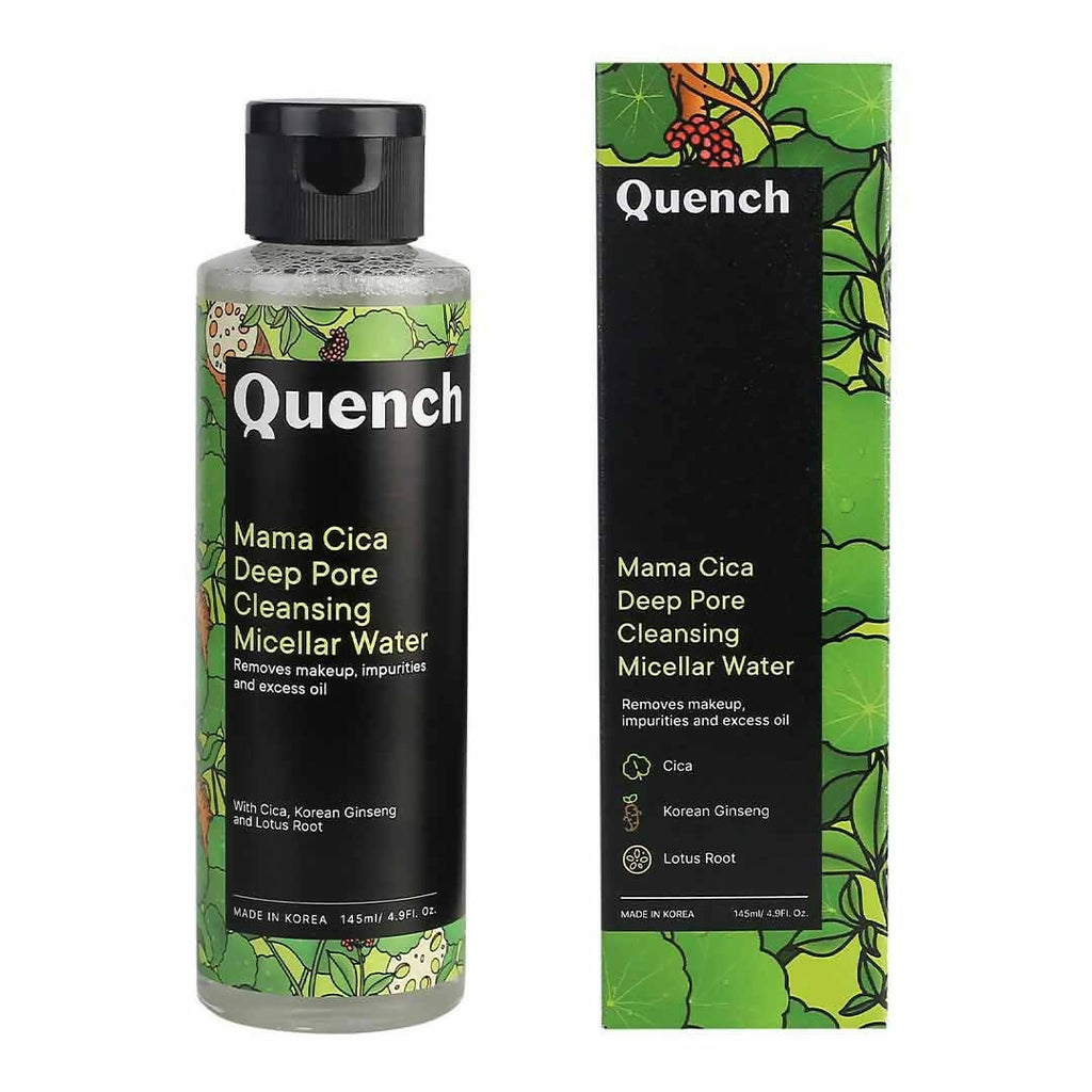 Quench Botanics Mama Cica Deep Pore Cleansing Micellar Water - Korean Skincare | Grocsy