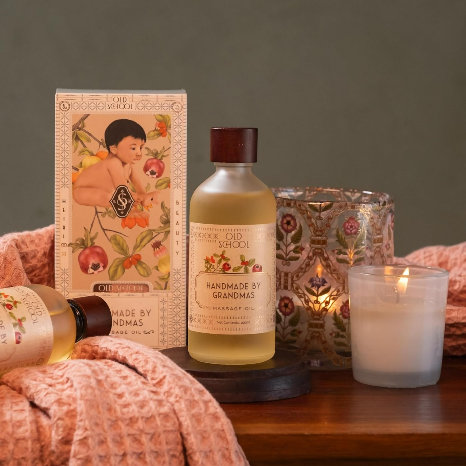 Old School Rituals Handmade By Grandmas Baby Massage Oil | Grocsy
