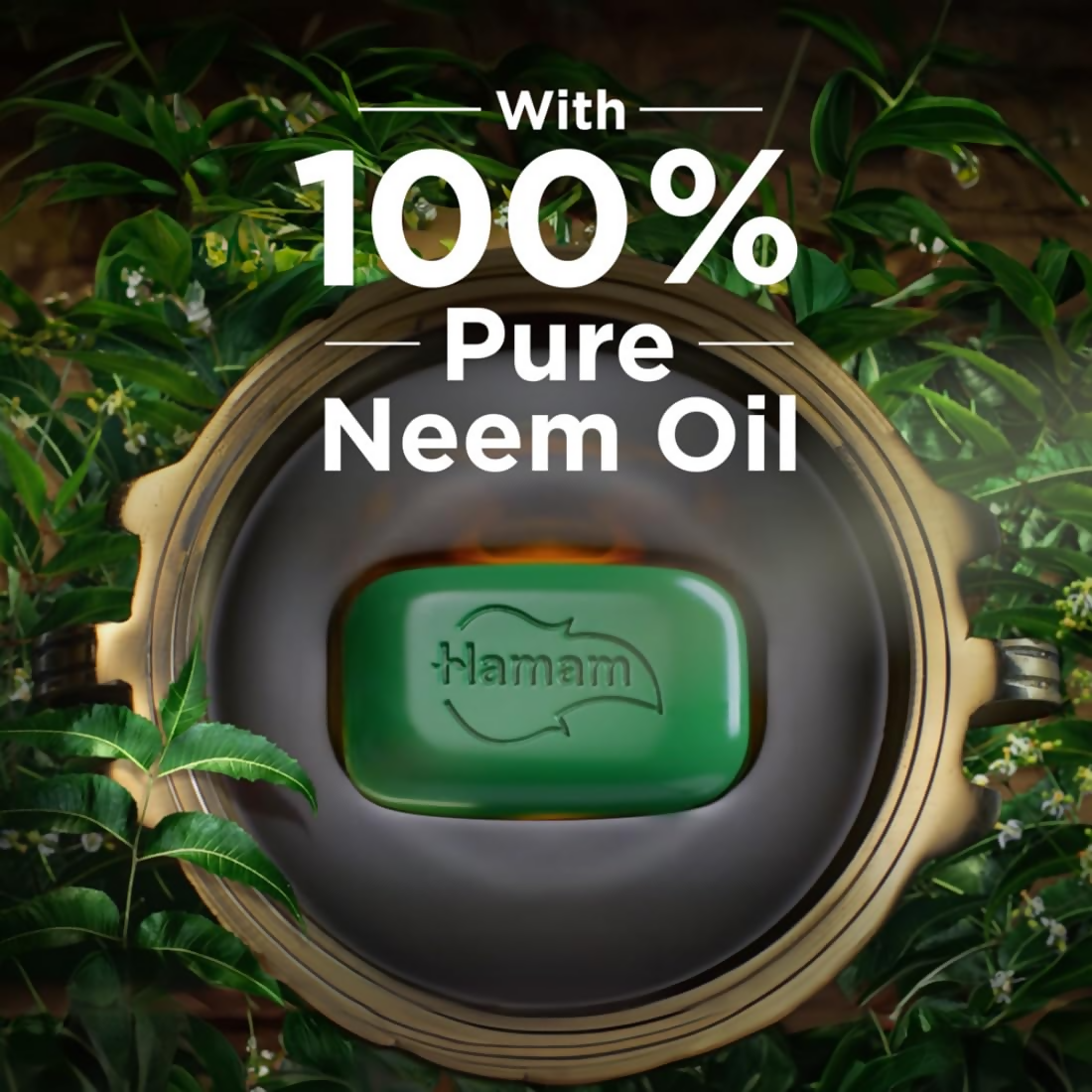 Hamam Pure Neem Oil Bathing Soap | Grocsy