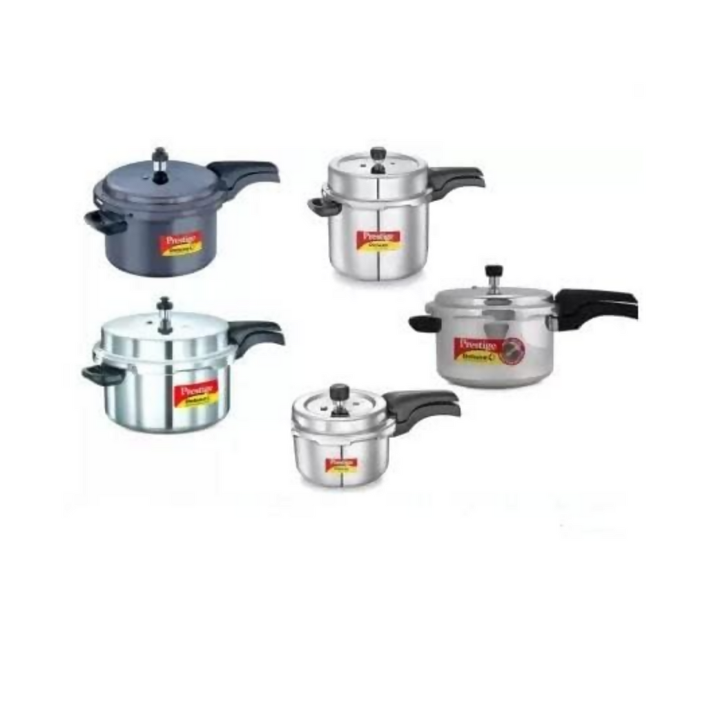 Cooker Handle Set (3 Pc) with SS Screws Suitable for 7.5 To 12 Litre Cookers (Bend Type) | Grocsy