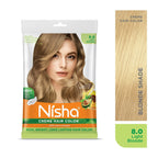 Nisha Creme Hair Color for Women - Light Blonde | Grocsy
