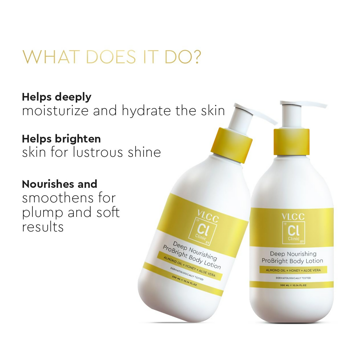 VLCC Clinic Deep Nourishing ProBright Body Lotion | Grocsy