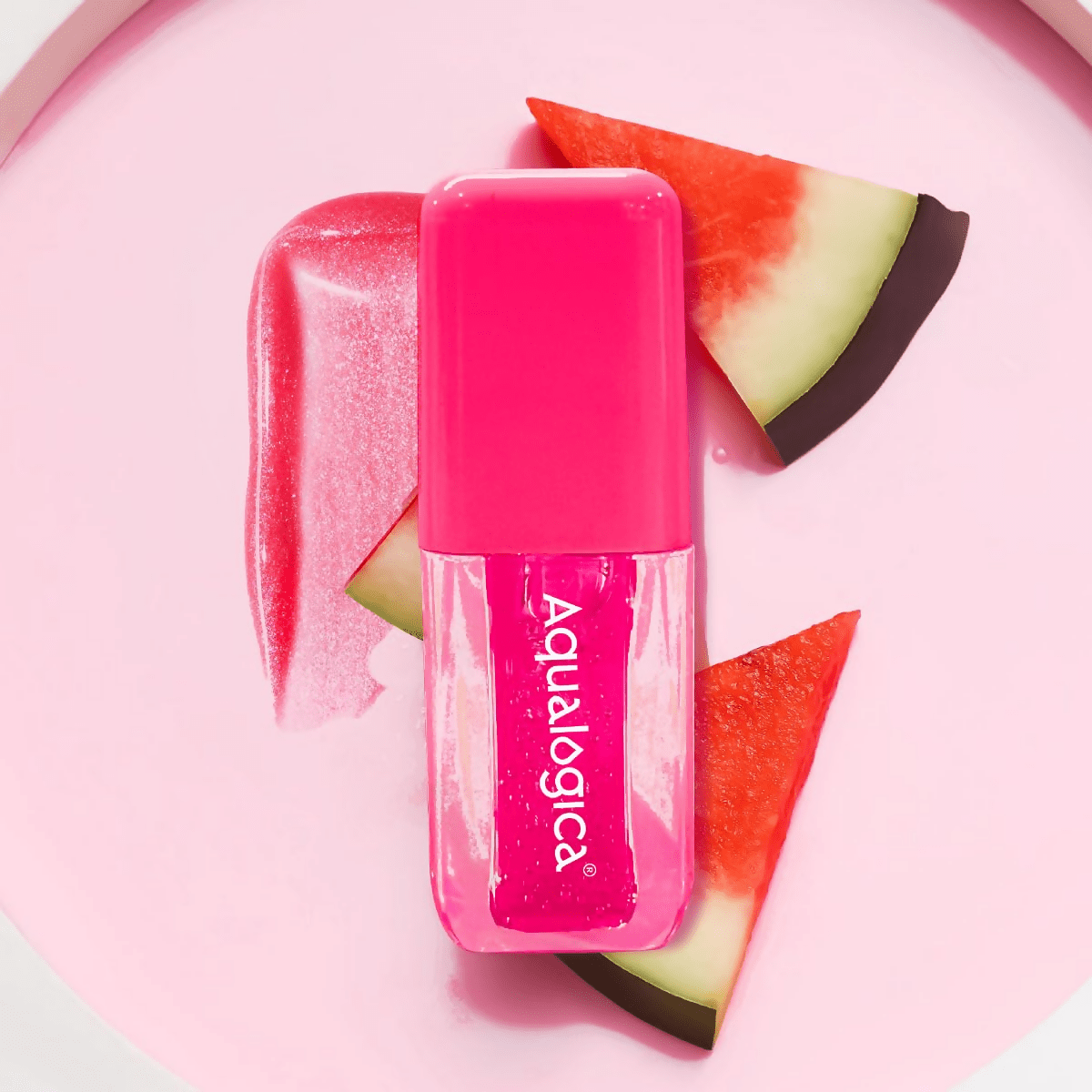 Aqualogica Plump+ Pouty Li-Ph Gloss - Watermelon Slice - Limited Time Offer | Grocsy