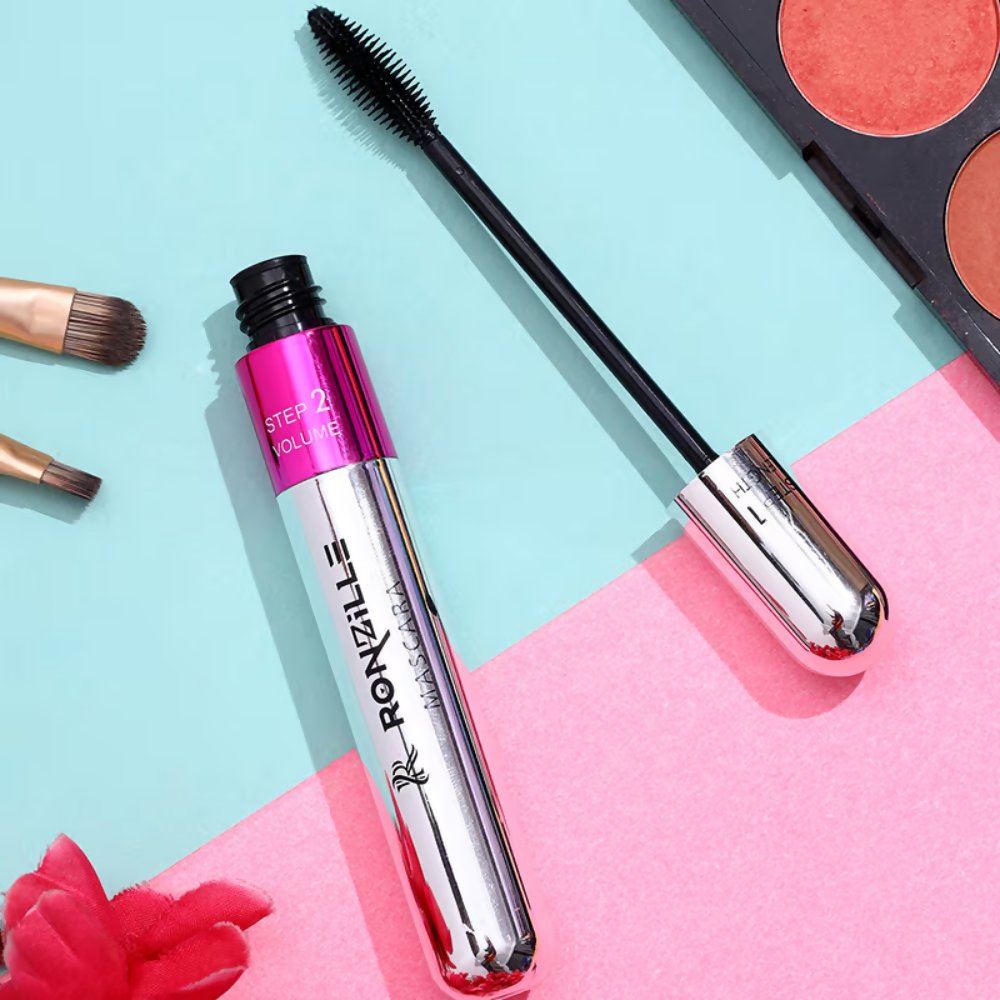 Ronzille Waterproof And Smudgeproof Two In One Mascara | Grocsy