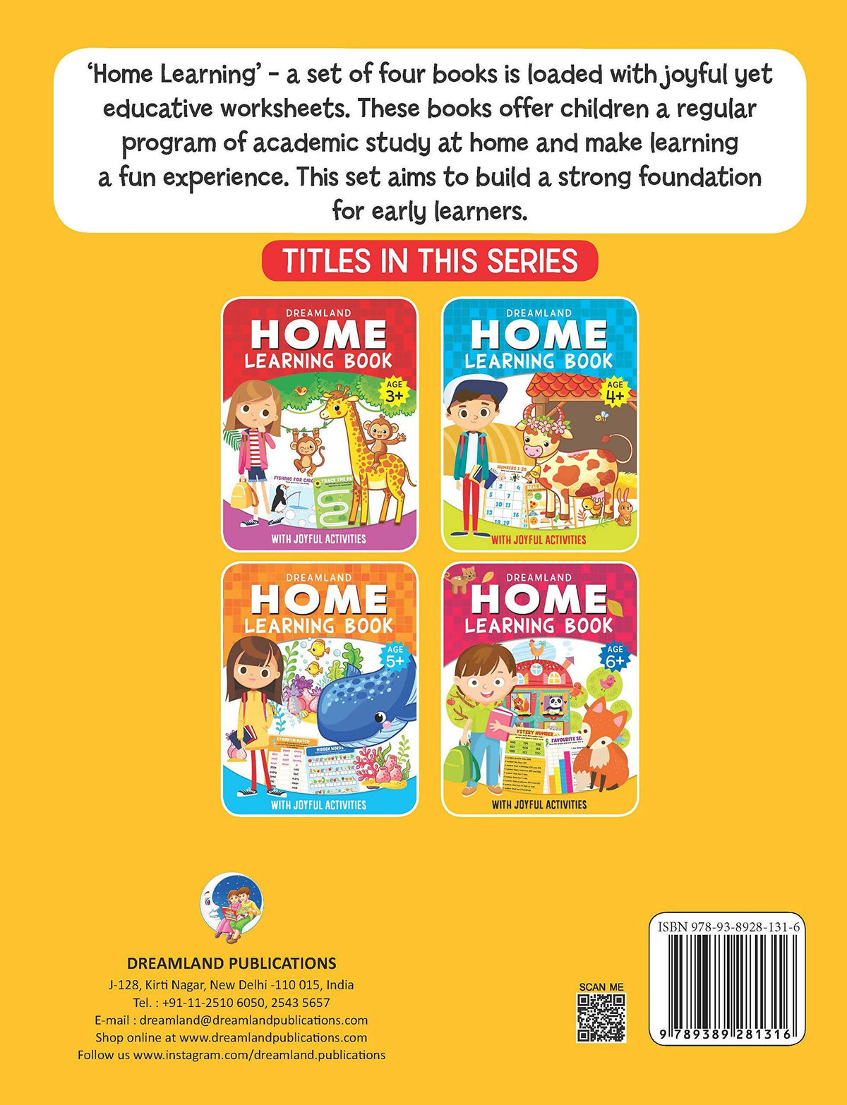 Dreamland Home Learning Book With Joyful Activities - 6+ : Children Interactive & Activity Book | Grocsy