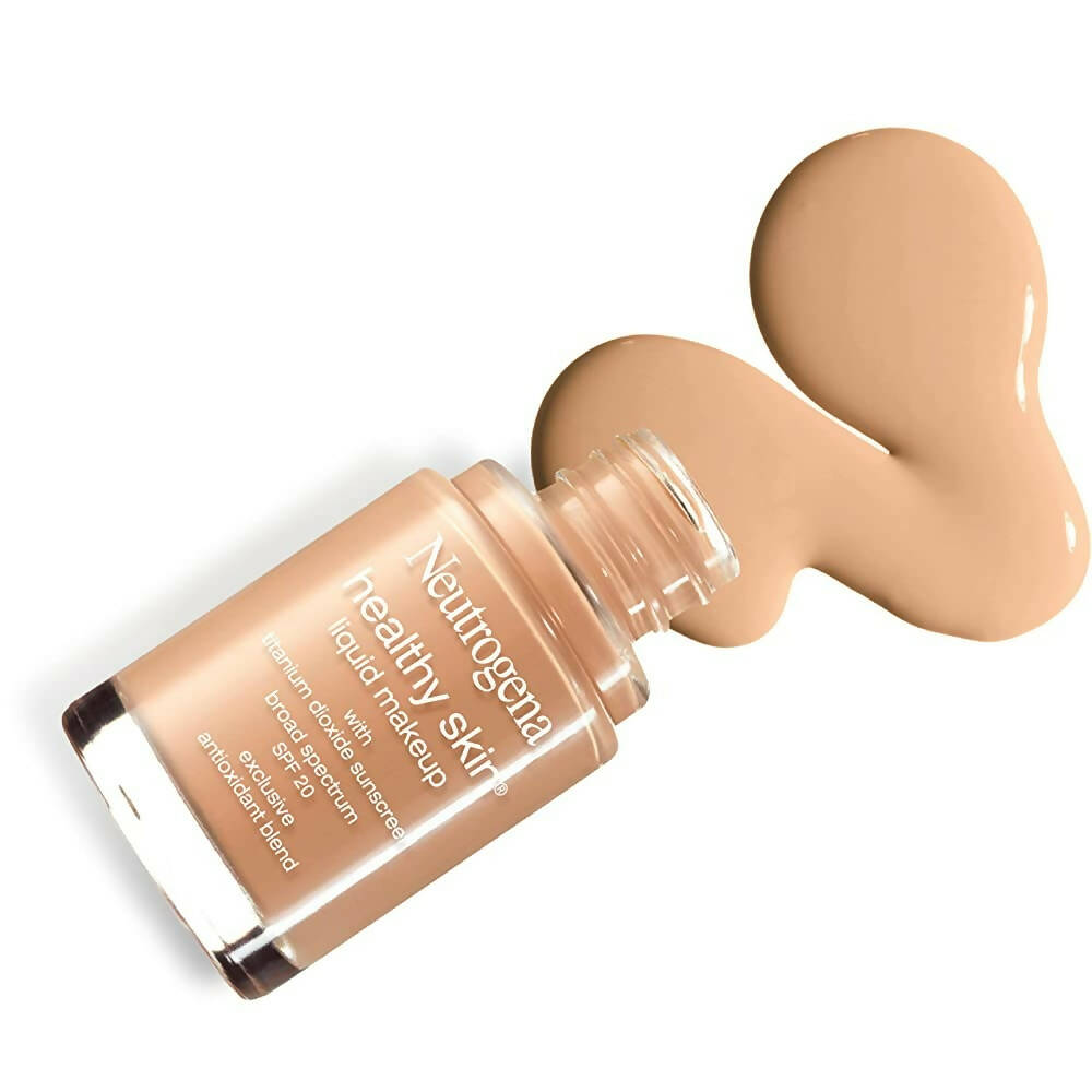 Neutrogena Healthy Skin Liquid Makeup Foundation, Broad Spectrum SPF 20 Feverfew,Classic Ivory | Grocsy