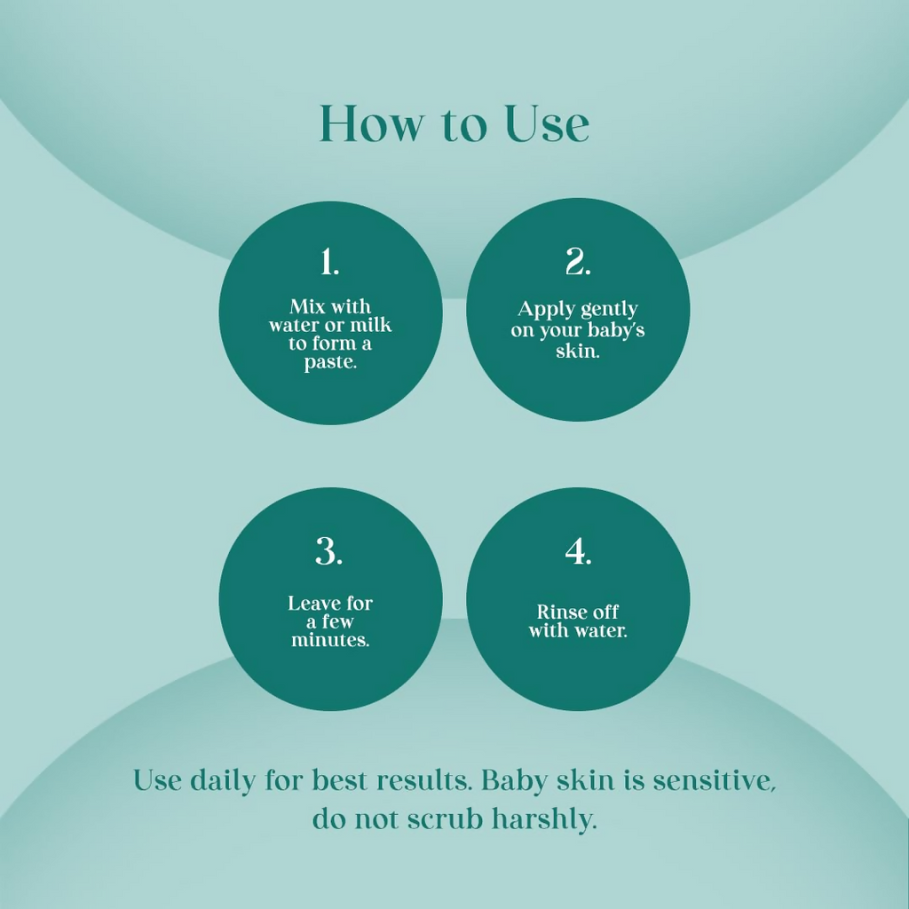 O'Mumsie Secret Glow Skin Brightening Baby Ubtan | Grocsy