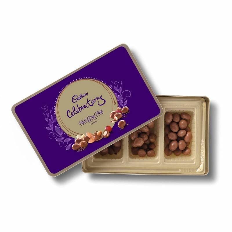 Cadbury Celebrations Rich Dry Fruit Chocolate Gift Box | Grocsy