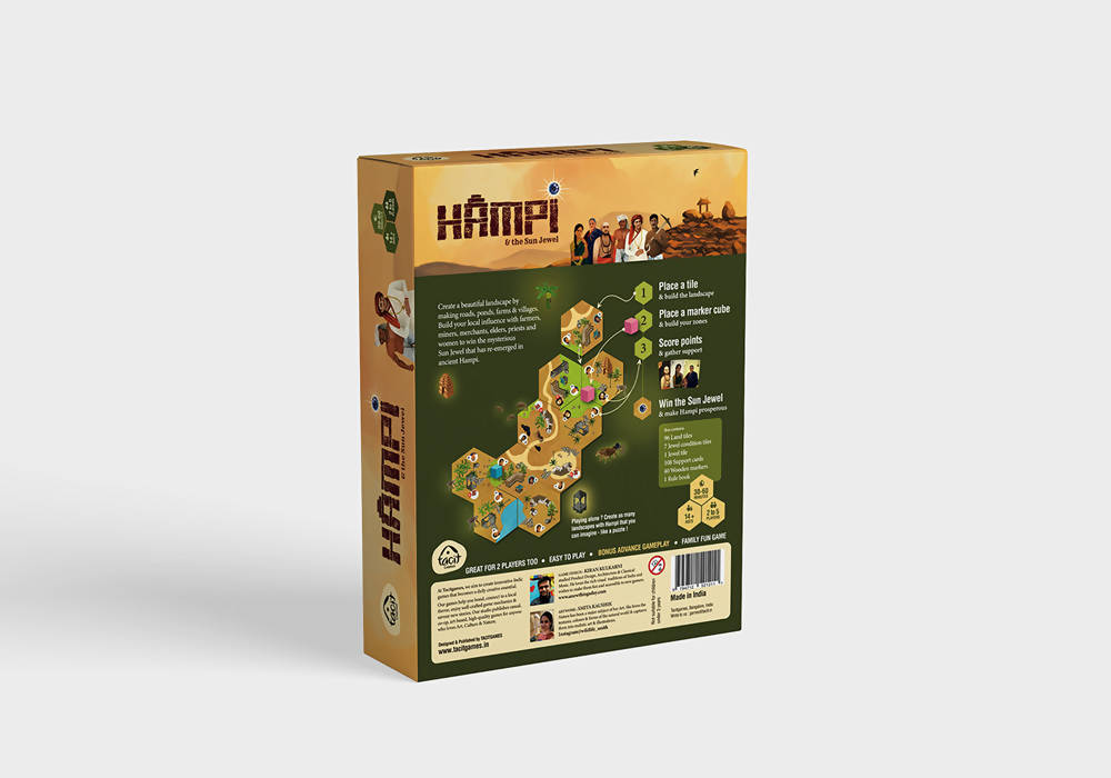 Tacit Games Hampi & the Sun Jewel Game | Grocsy