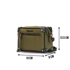 Colorbar Pouch The Classic Crossbody - Olive | Grocsy
