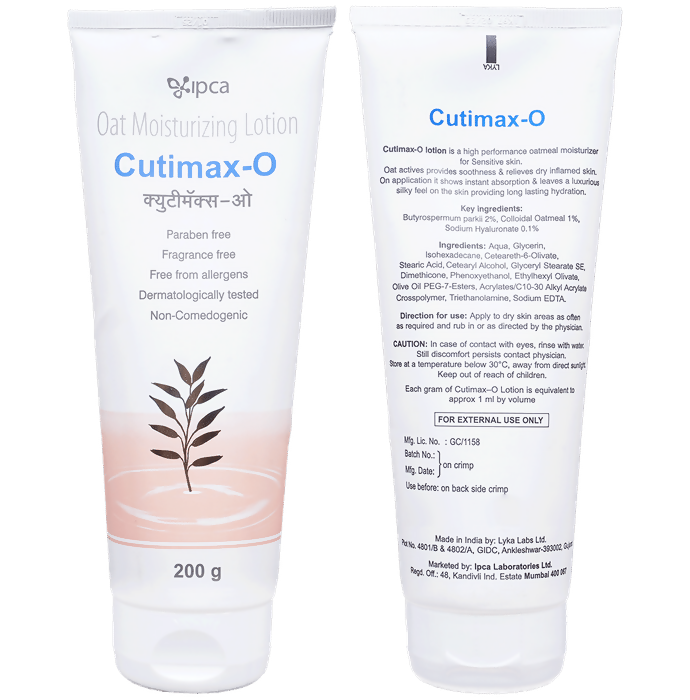 Cutimax-O Oat Moisturizing Lotion | Grocsy