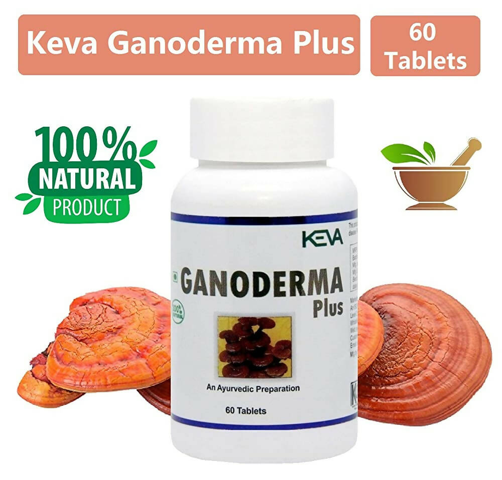 Keva Ganoderma (Reishi Mushroom) Plus Capsules | Grocsy
