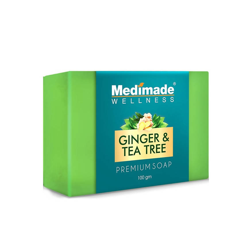 Medimade Wellness Ginger & Tea Tree Premium Soap | Grocsy