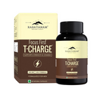 Rasayanam T-Charge Capsules (500mg) 3-in-1 Testosterone Supplement for Men with Sj | Grocsy