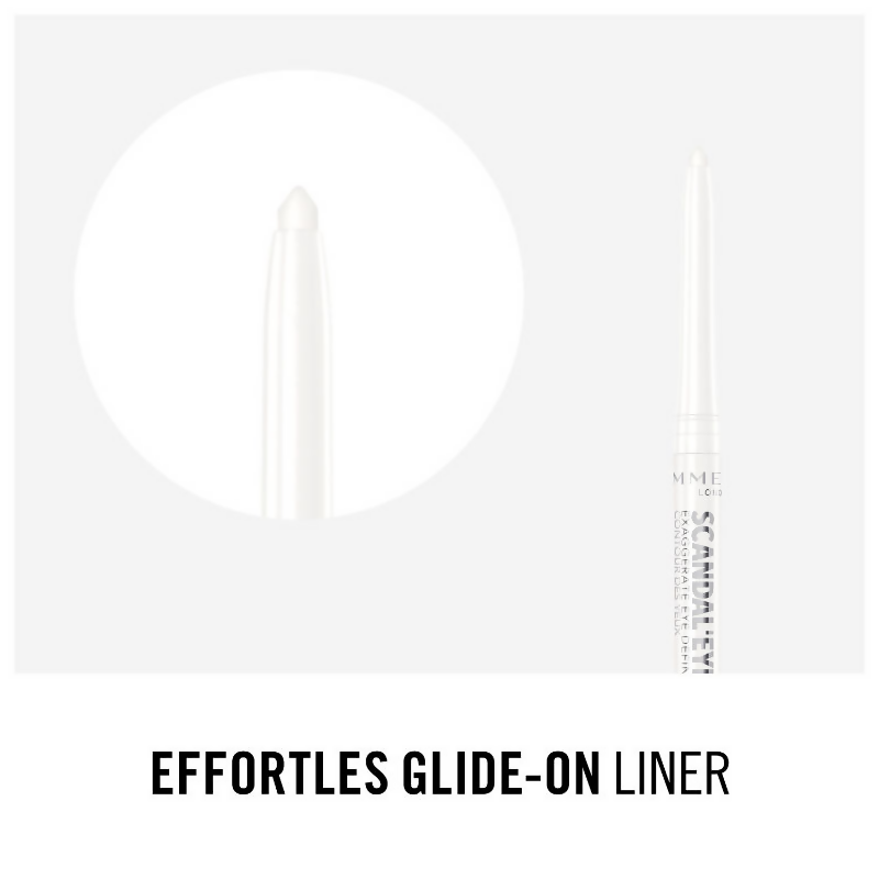Rimmel London Scandaleyes Exaggerate Eye Definer - Snow White | Grocsy
